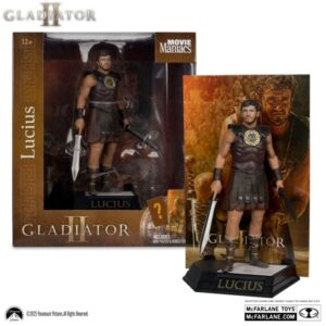 McFarlane Toys-Movie Maniacs: Gladiator II - Lucius Movie Maniacs 6