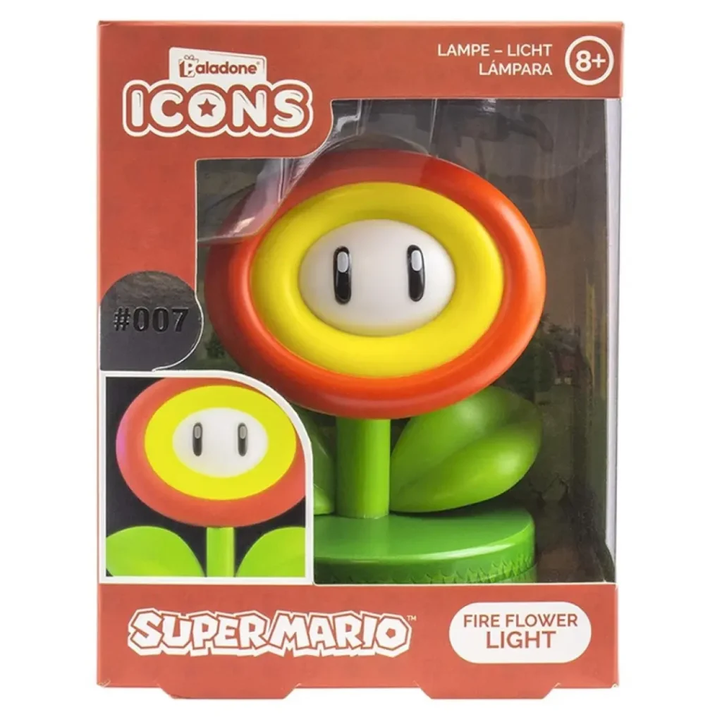 Paladone - Nintendo Super Mario Bros - Fire Flower Icon Light