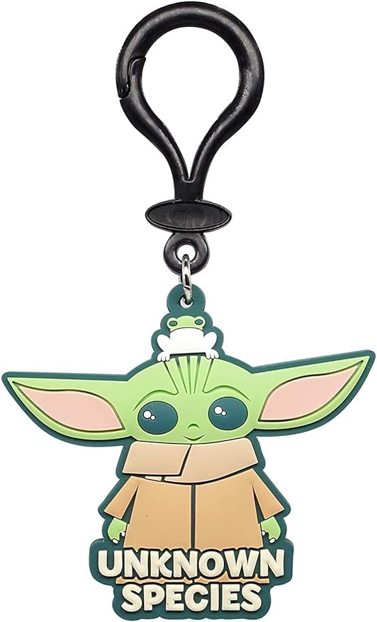 Monogram - Star Wars: The Mandalorian-The Child Unknown Species Soft Touch PVC Bag Clip