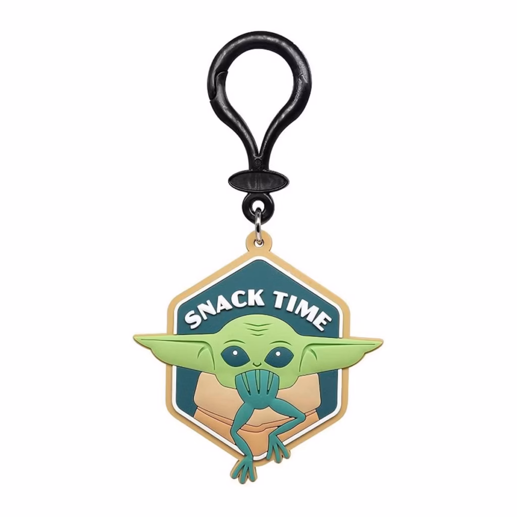 Monogram - Star Wars: The Mandalorian-The Child Snack Time Soft Touch PVC Bag Clip