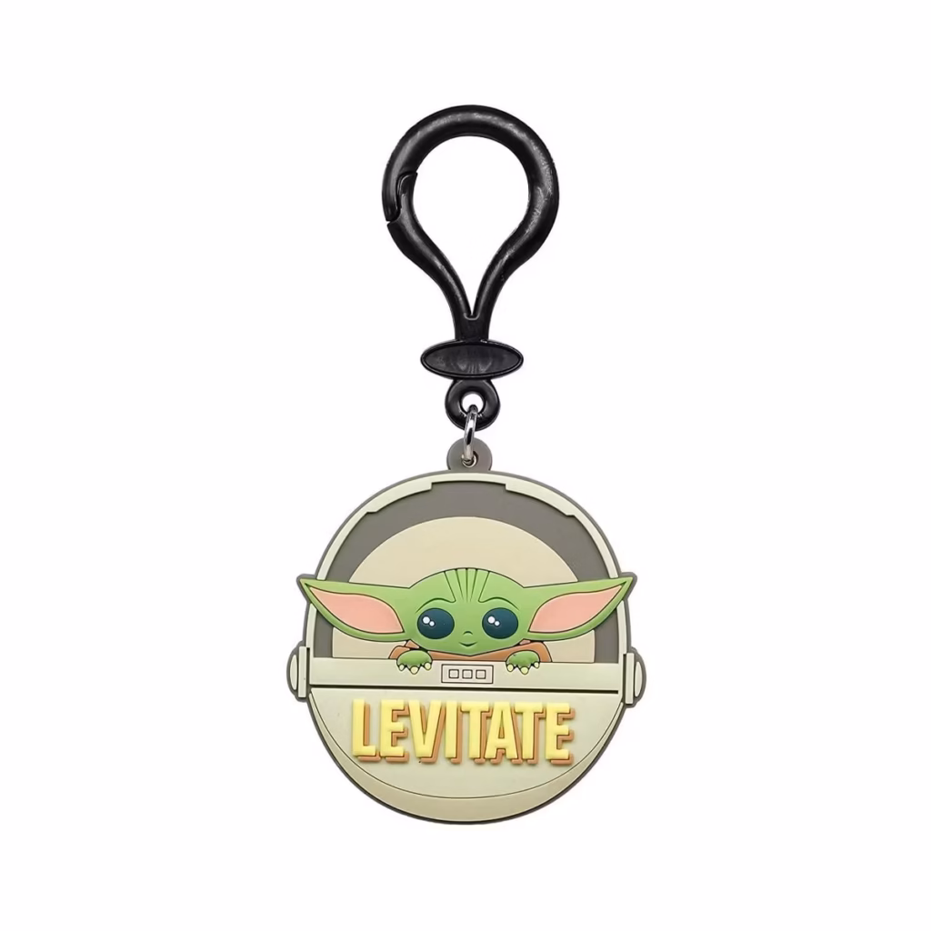 Monogram - Star Wars: The Mandalorian-The Child Levitate Soft Touch PVC Bag Clip