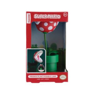 Paladone - Nintendo Super Mario Posable Lamp Mario Mini Piranha Plant
