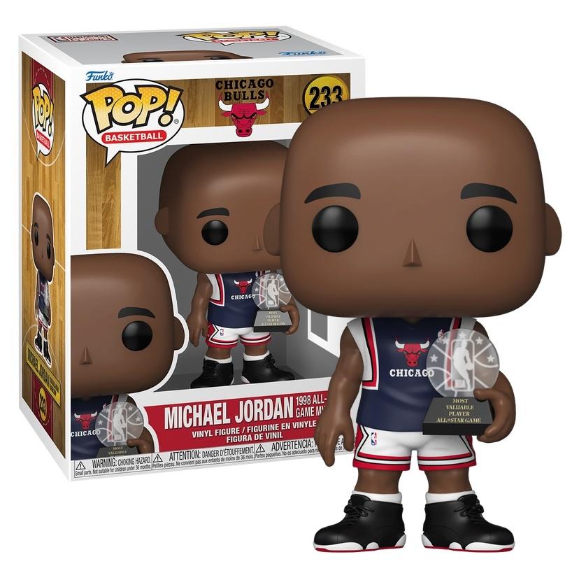 Funko Pop! NBA Basketball:Chicago Bulls Michael Jordan 1998 - All-Star Game MVP #233