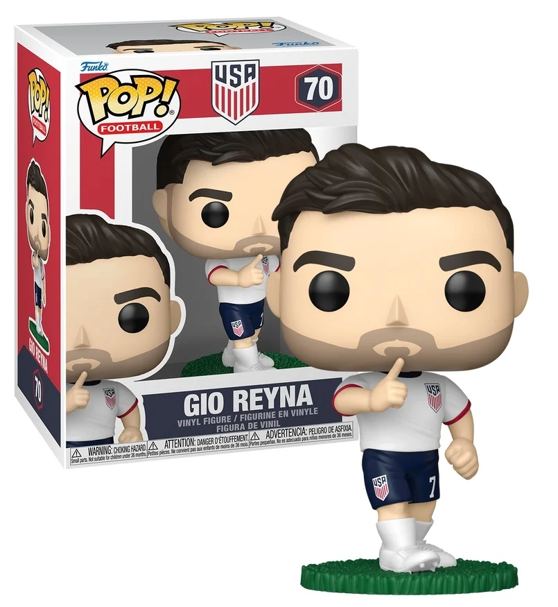 Φιγούρα Funko POP!EFL Football : USA – Gio Reyna #70