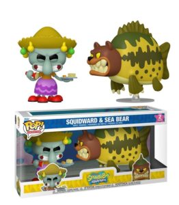 Funko POP! Animation: Spongebob Squarepants – Squidward & Sea Bear 2 Pack