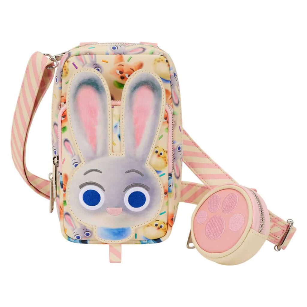Loungefly - Disney: Zootopia 2 - Cell Phone Crossbody Bag With Coin Bag