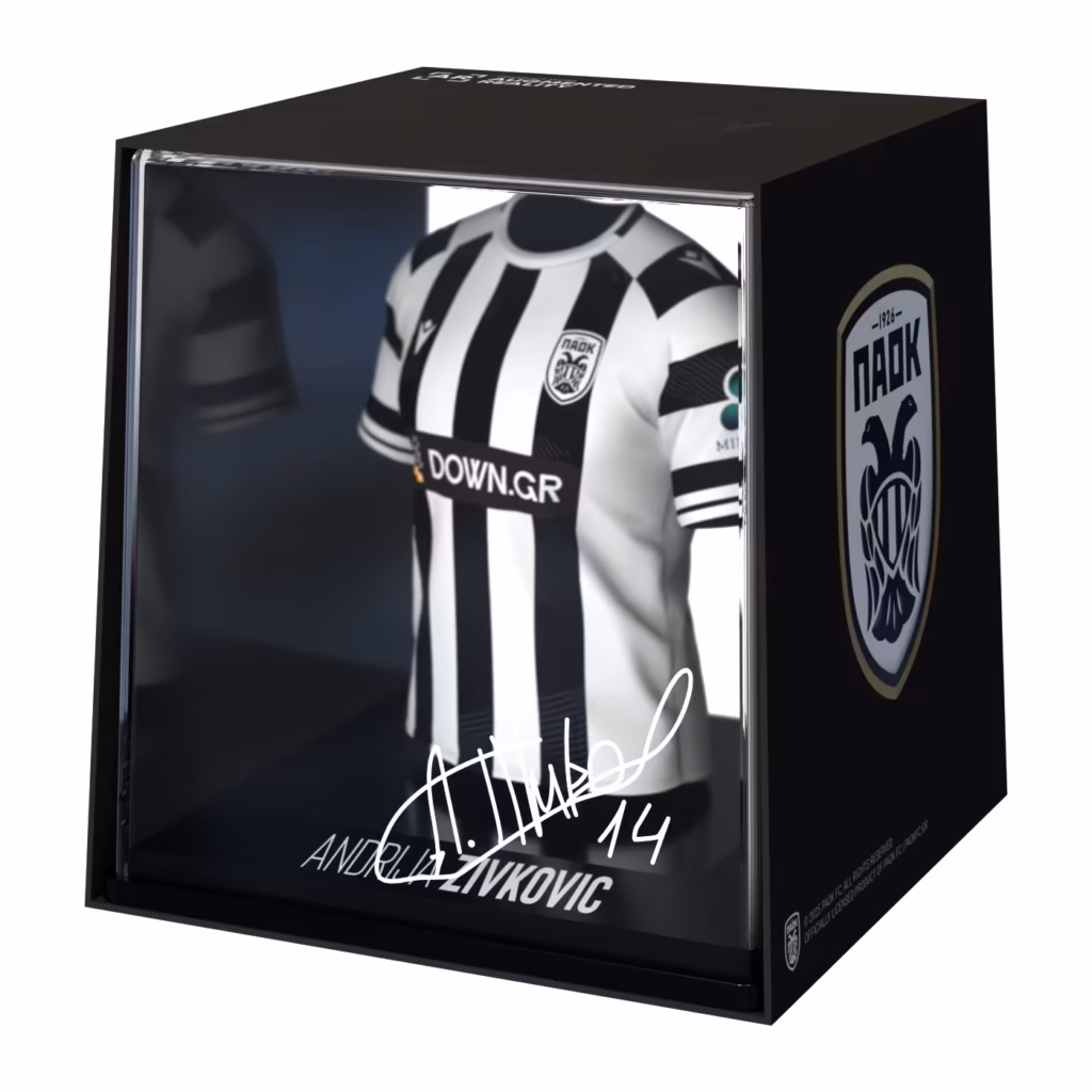My Jersey - PAOK - andrija zivkovic (Home 25/26) (9cm)