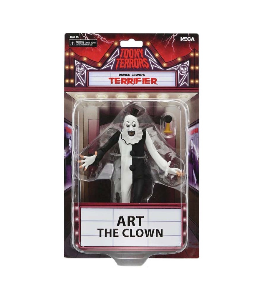 Neca:Terrifier Toony Terrors Action Figure Art the Clown 15 cm