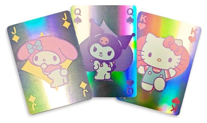 Sanrio - Cupcake Design Holographic Card Game (54 cards)
