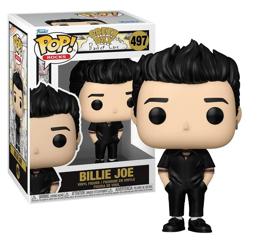 Φιγούρα Funko Pop!Rocks:Green Day - (Basket Case) Billie Joe #497