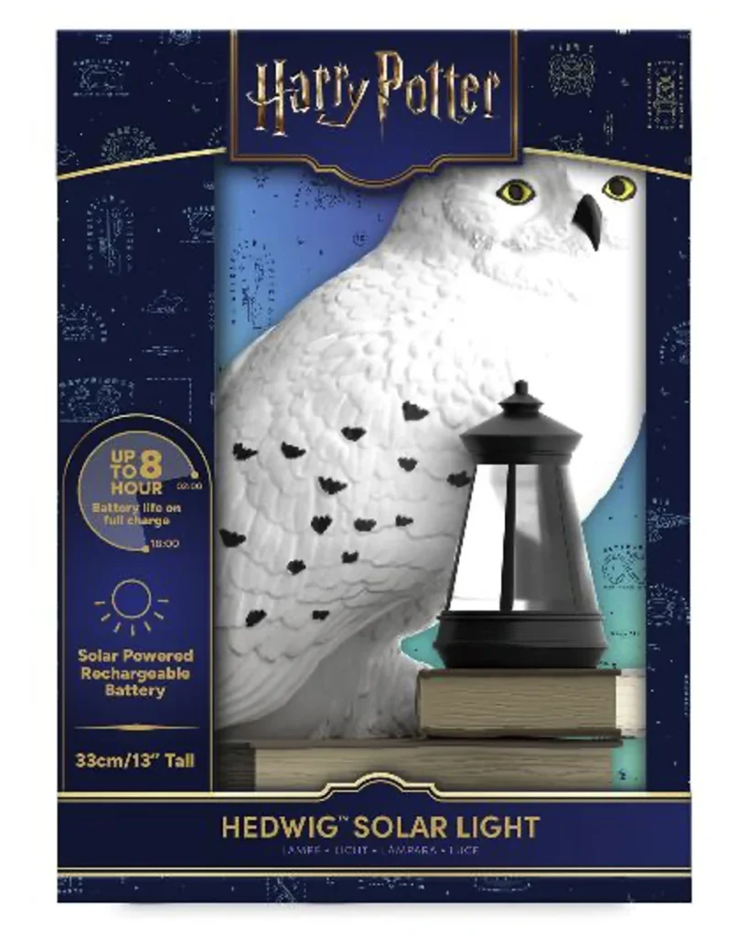 Paladone:HARRY POTTER - Hedwig - 'LunaGlo' Outdoor Solar Light 10.4''