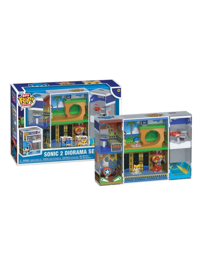 Funko Bitty POP!Bitty Box: Sonic The Hedgehog Sonic 2 Diorama Set