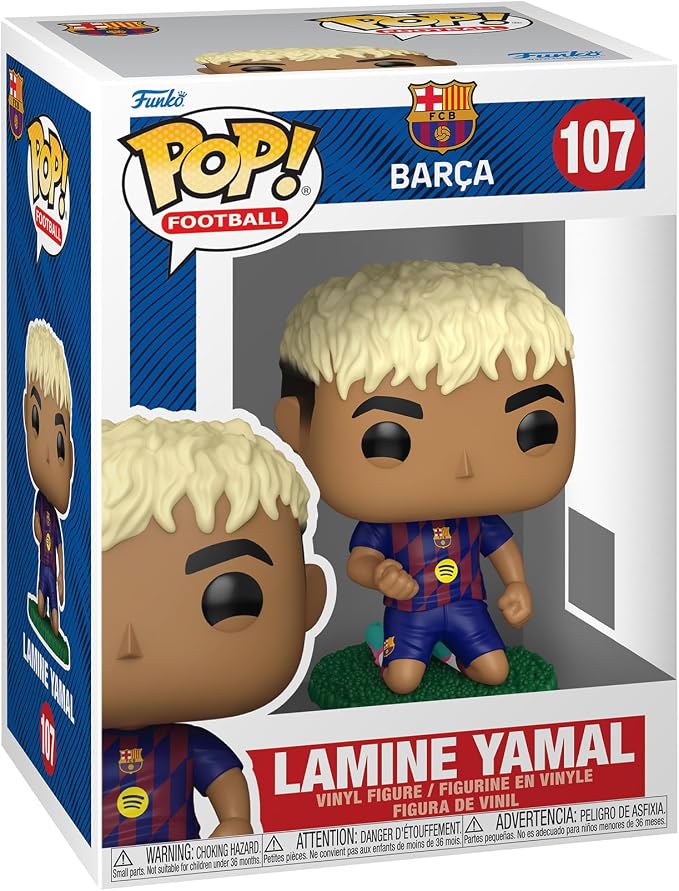 Φιγούρα Funko POP!EFL Football : Barcelona – Lamine Yamal (Kneeling) #107