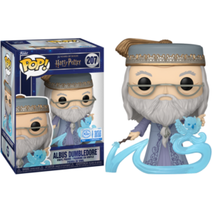 Φιγούρα Funko Pop! Harry Potter - 25 Years of Magic - Dumbledore with Patronus (Special Edition) #207