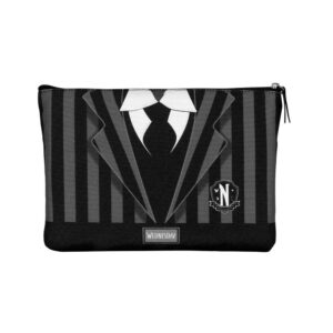 Wednesday - Wednesday Uniform-Soleil Toiletry Bag, Black