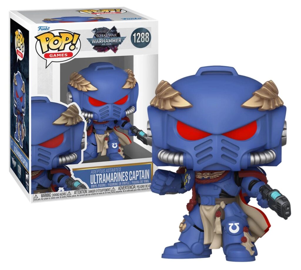 Φιγούρα Funko POP!Games: Warhammer 40K - Ultramarines Captain #1288