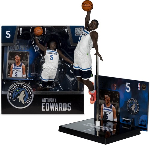 McFarlane Toys:SportsPicks NBA Minnesota Timberwolves-Anthony Edwards Posed Figure 15 cm