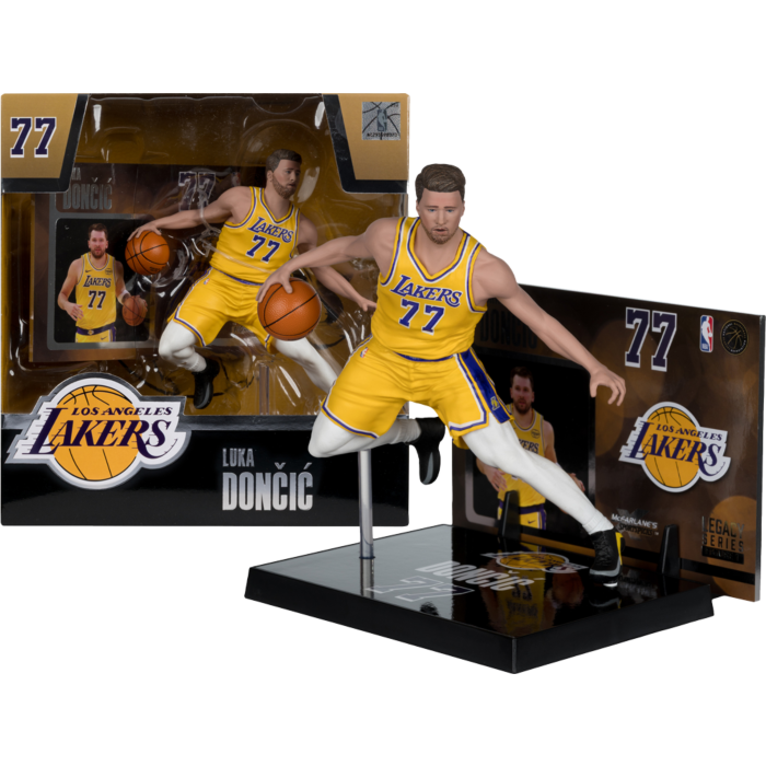 McFarlane Toys: NBA Los Angeles Lakers SportsPicks Luca Doncic Posed Figure 15 cm