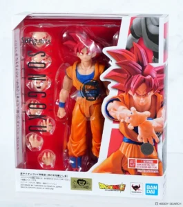 S.H. Figuarts:Dragon Ball -Super Saiyan God Son Guko God Aura 15cm