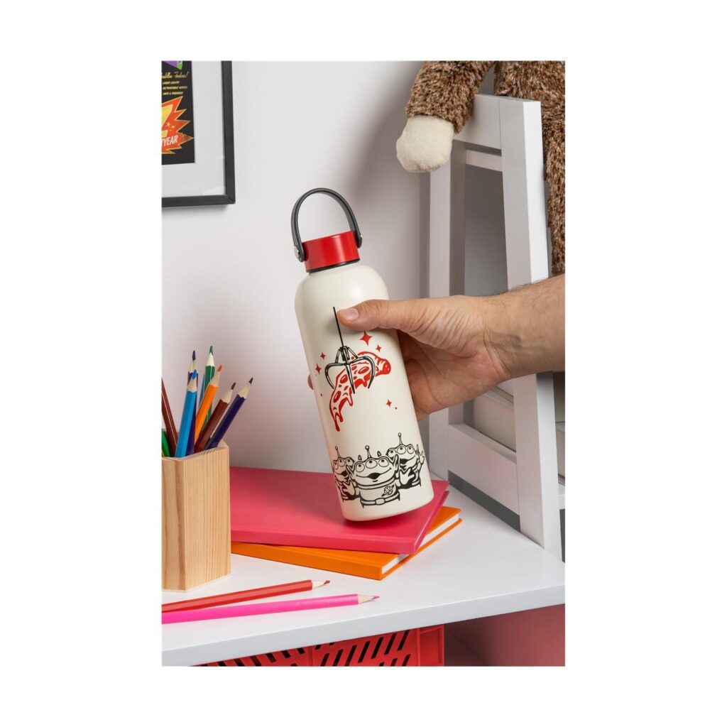 Paladone Disney: Toy Story - Pizza Planet Metallic Water Bottle (500ml)
