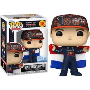 Φιγούρα Funko POP! Formula One:Red Bull Racing: Max Verstappen with Dutch Flag - Exclusive #18