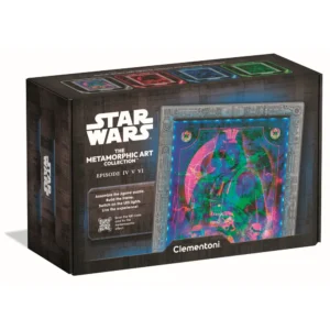 Clementoni:Star Wars IV - V - VI Metamorphic Art Collection Jigsaw Puzzle with Light-Up Effect The Upside (520 pieces)