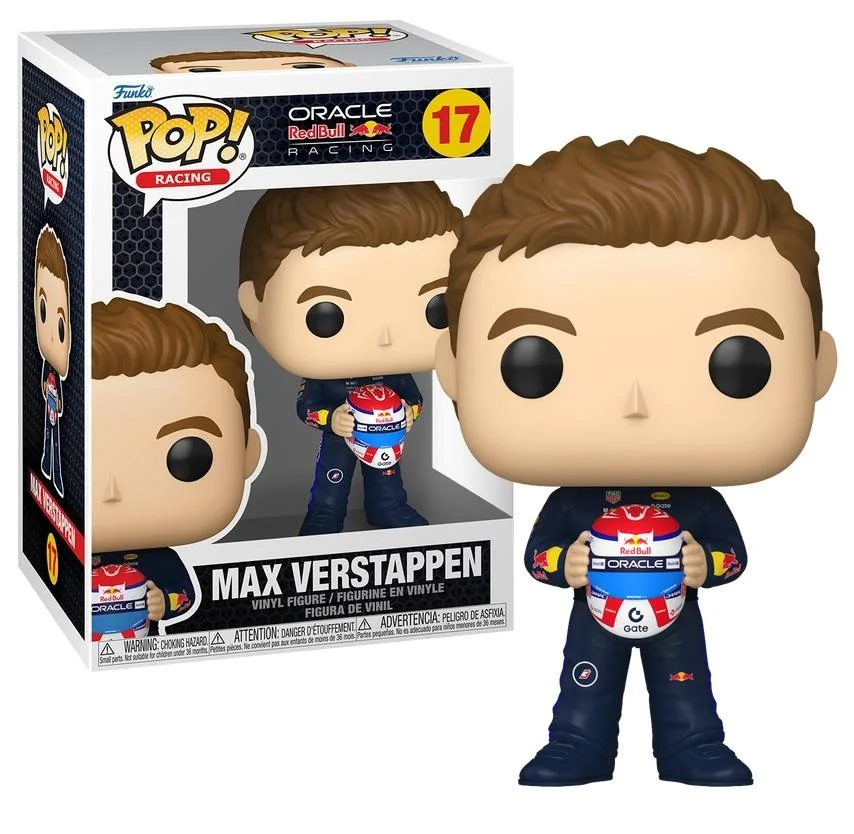 Φιγούρα Funko POP! Formula One:Red Bull Racing: Max Verstappen Holding Helmet #17