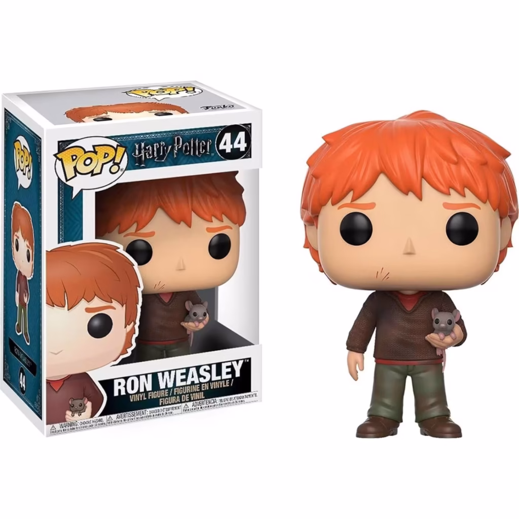 Φιγούρα Funko Pop! Harry Potter - Ron With Scabbers #44